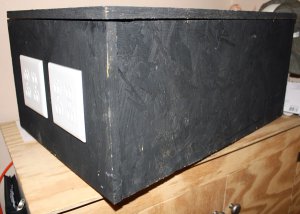 The infamous black box that houses all sorts of strange and unusual things. It's twice as big as it needed to be because half of it is for storage of various other unstrange and usual things used in conjunction.