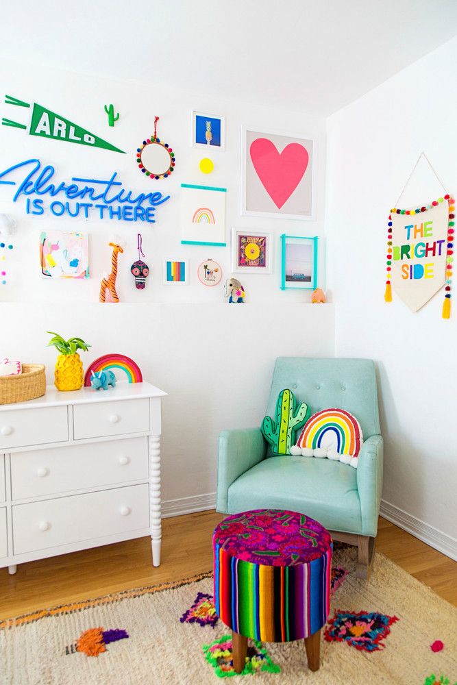 Rainbow Room Decor Ideas From ? Photo 3