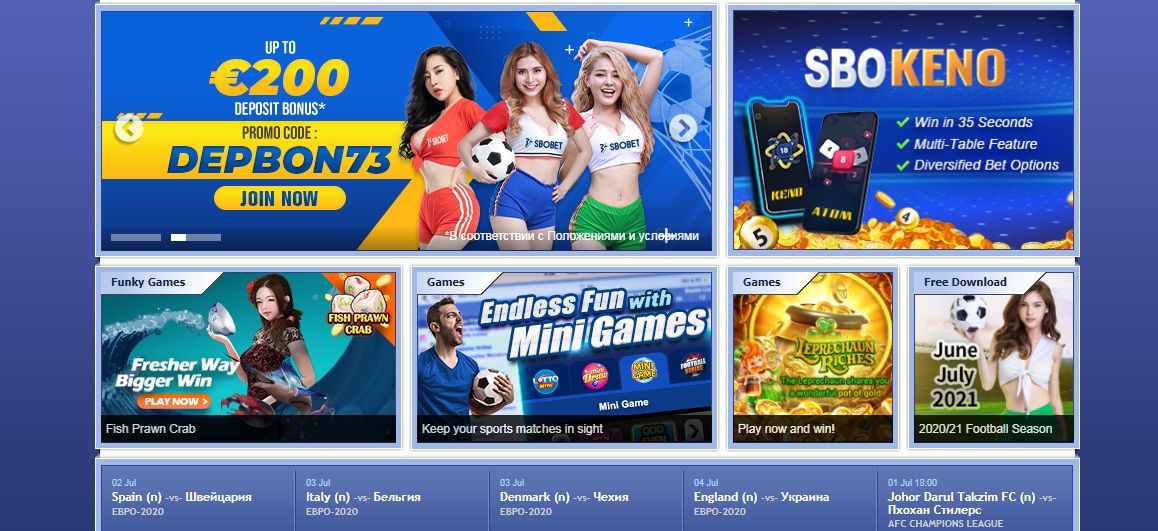 online sbobet