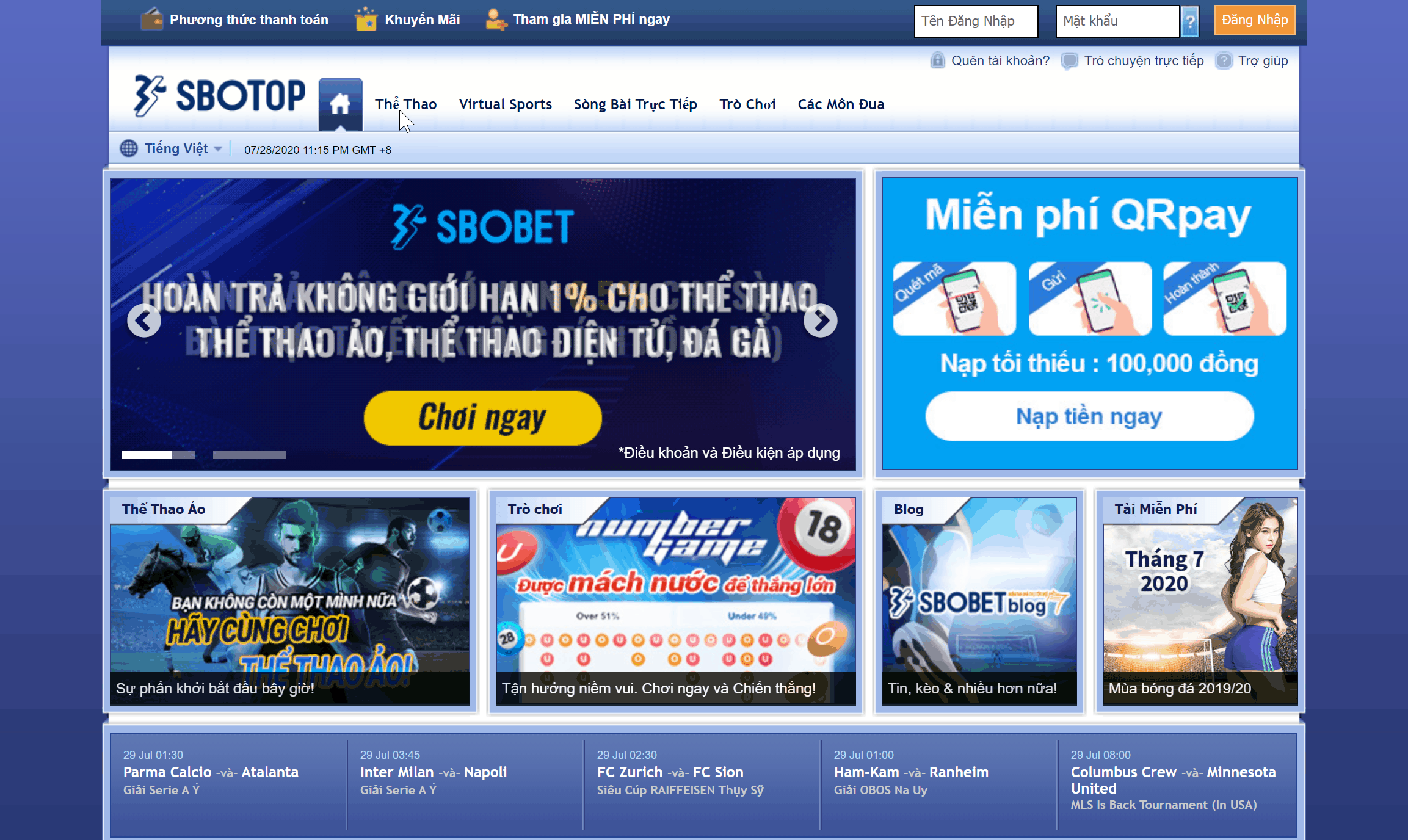 online sbobet